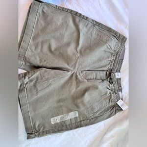 GAP Olive Utility Drawstring Shorts